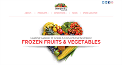 Desktop Screenshot of imperialfrozenfoods.com