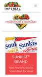 Mobile Screenshot of imperialfrozenfoods.com