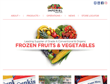 Tablet Screenshot of imperialfrozenfoods.com